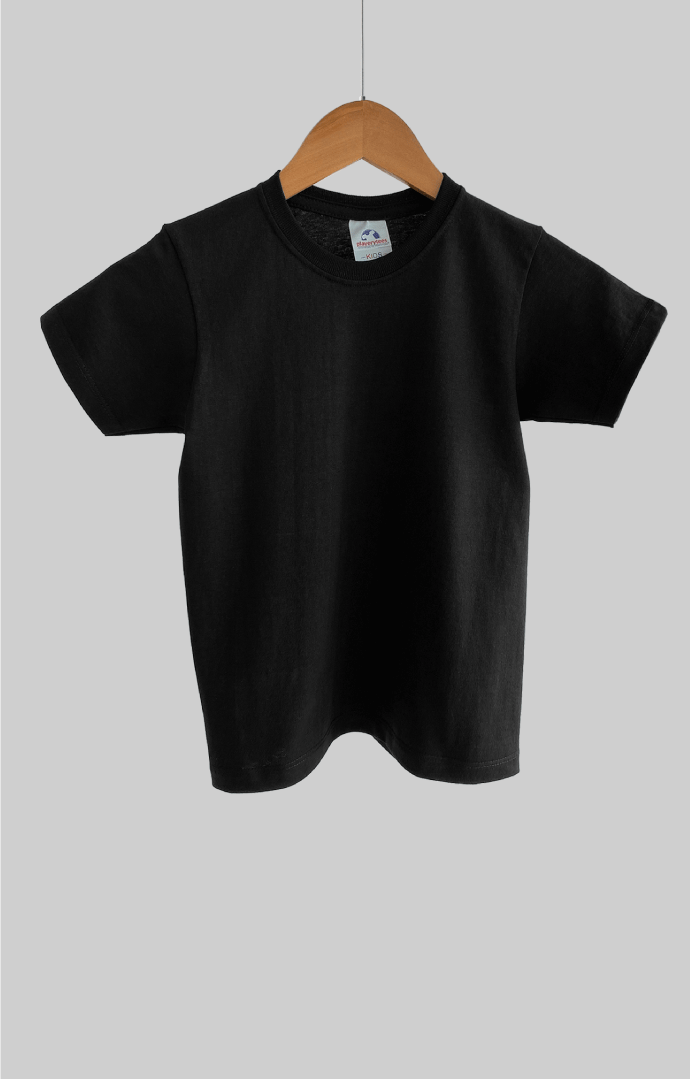 Playera Cuello Redondo 410N, color Negro